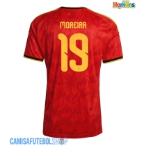 Camisa de time de futebol Bélgica Diego Moreira #19 Replicas 1º Equipamento Mundo 2026 Manga Curta